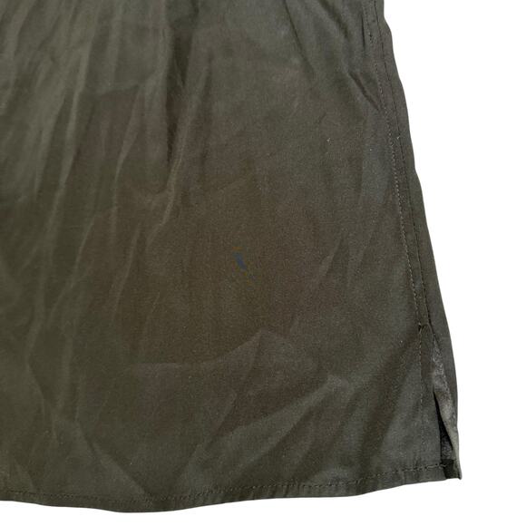 Citron Santa Monica Collection Silk Sleeveless Tank Top Black Minimalist Size 1X - Picture 6 of 9